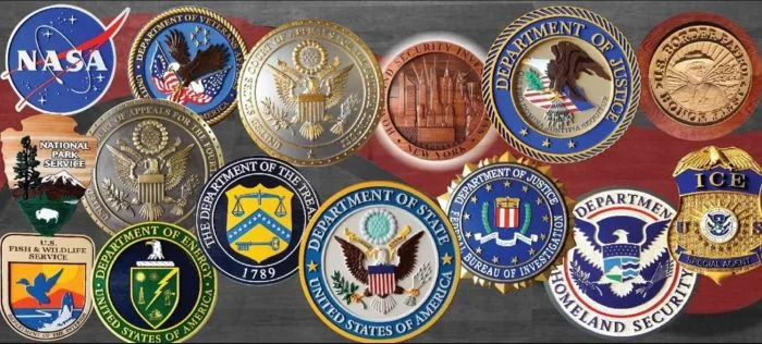 government agency plaques
